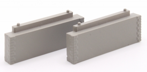 Preview: Half short double track pier, 2 pieces Preview: Half short double track pier, 2 pieces