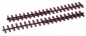 Preview: Sleeper Band Nm Track with Guard Rail, End Piece, 2x110 mm