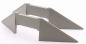 Preview: Wing wall high, double track, 2 pieces