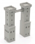 Preview: Bridge towers, 4 pieces