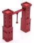 Preview: Bridge towers, 4 pieces, red