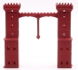 Preview: Bridge towers, 4 pieces, red
