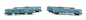 Preview: Japan Rail JR103 blue train set 4 pieces