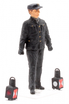 Railroader with lanterns -0-