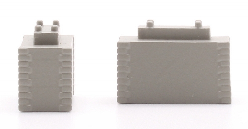 Short single track pillar, 2 pieces