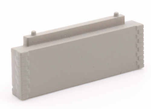Half short double track pier, 2 pieces