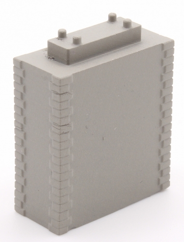 Long single track pillar, 2 pieces