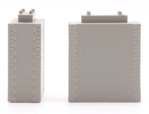 Long single track pillar, 2 pieces