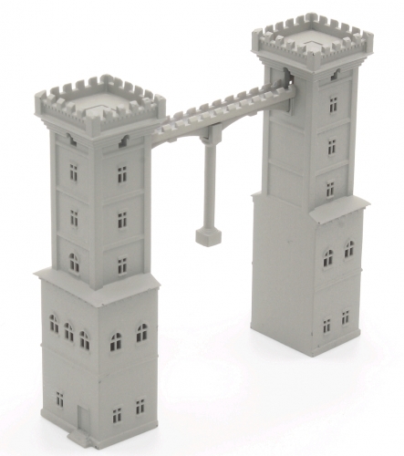 Bridge towers, 4 pieces