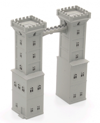 Bridge towers, 4 pieces