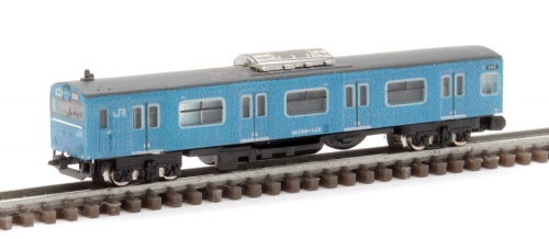 Japan Rail JR103 blue train set 4 pieces