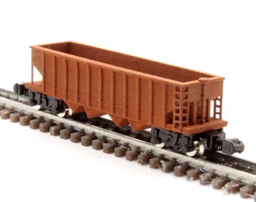 Hopper waggon brown