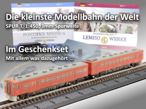Geschenkset, Triebwagen KIHA zweiteilig