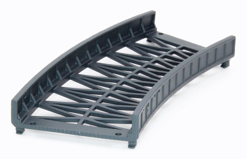 Blechträgerbrücke R120-R132,5, zweigleisig