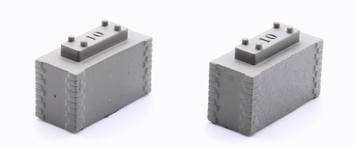 Pfeiler 10 mm eingleisig, 2 Stück