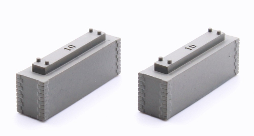 Pfeiler 10 mm zweigleisig, 2 Stück