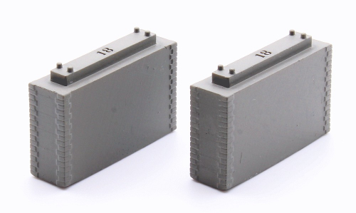 Pfeiler 18 mm zweigleisig, 2 Stück