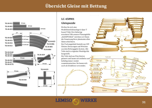 LEMISO Katalog Spur T 2026, deutsch