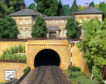 tunnel portal "Leitmeritz" -H0-