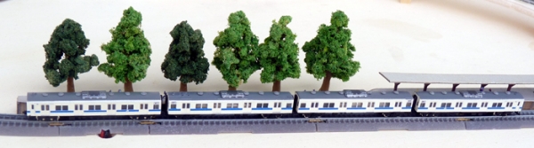 Japan Rail JR103 Cream Train Set 4 pieces 