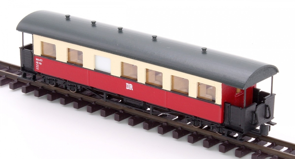 Coffin Lid Coach, straigth roof ends