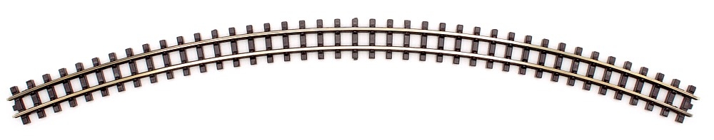 Curved Track, R 250 mm, 45°