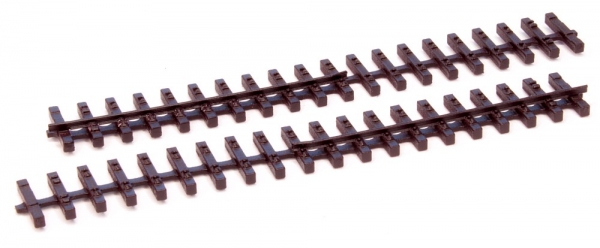 Sleeper Band Nm Track with Guard Rail, End Piece, 2x110 mm