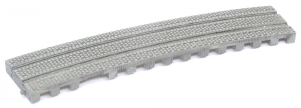Paver Track Curved, 2 x 15°, R=300 mm
