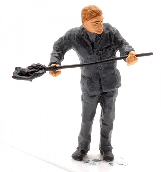 Man shoveling coal -0-