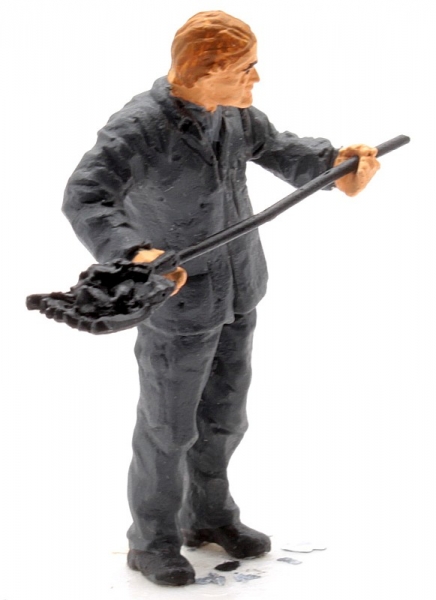 Man shoveling coal -0-