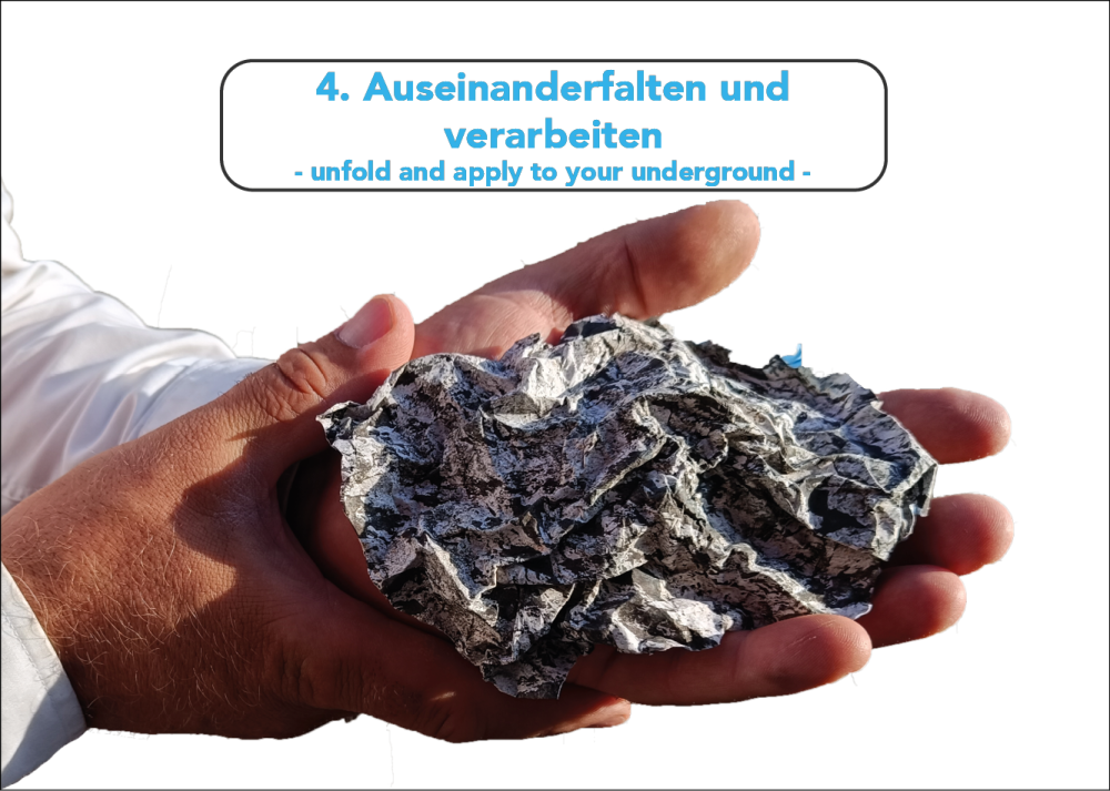 Knitterfelsen® Kalkstein 03,  Format S (45 x 25,5 cm)