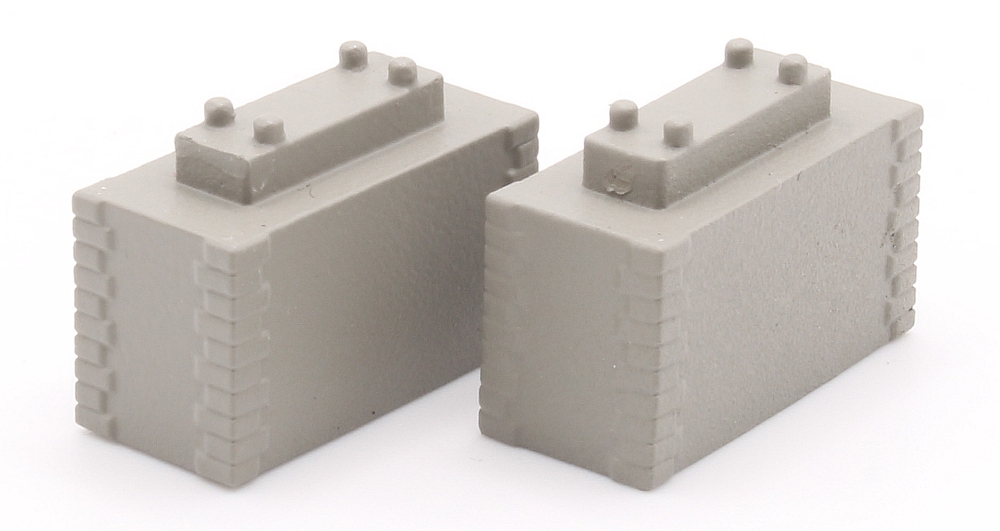 Short single track pillar, 2 pieces