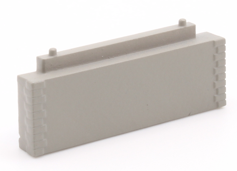 Half short double track pier, 2 pieces