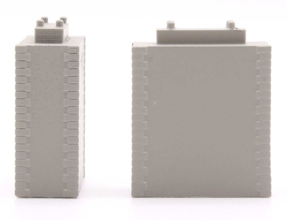 Long single track pillar, 2 pieces
