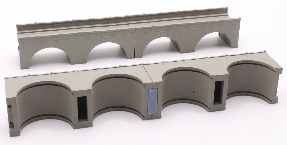 Connector, single track, 2 pieces