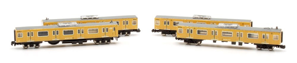 Japan Rail JR103 yellow train set 4 pieces