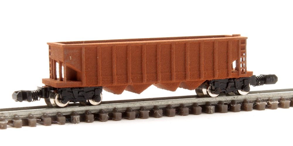 Hopper waggon brown