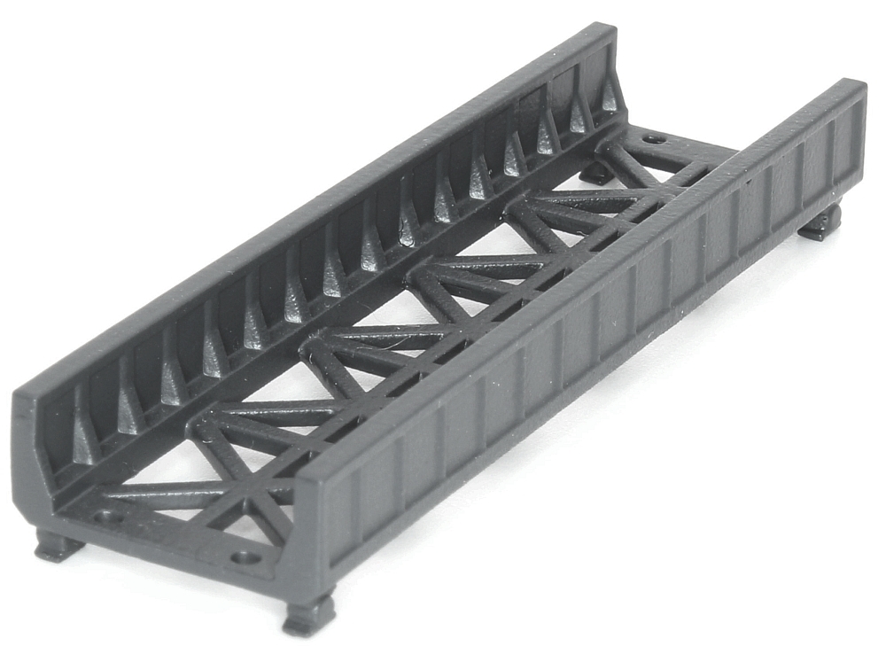 Iron plate bridge 60 mm, single track
