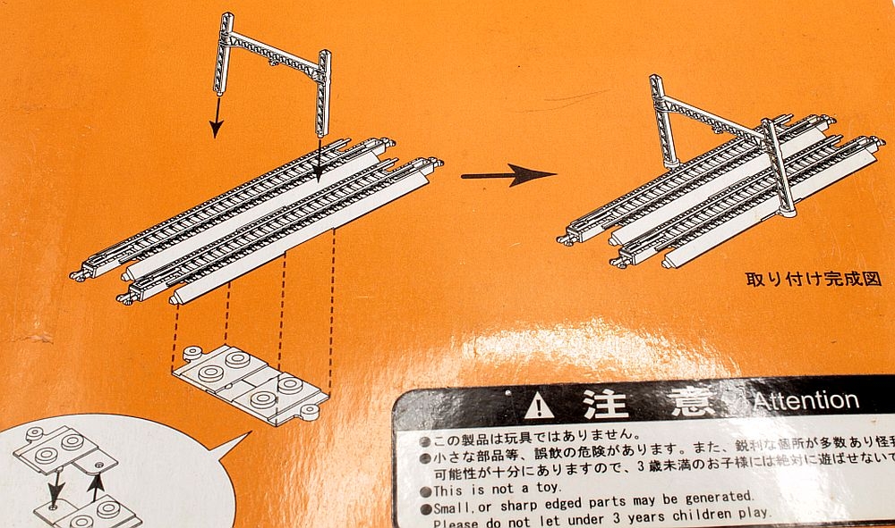 Catenary masts double track type B