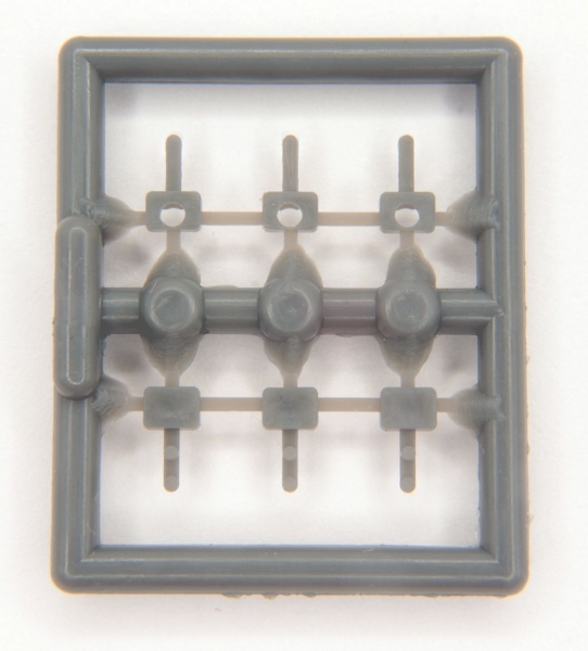 Plug-in coupling 6 pieces grey