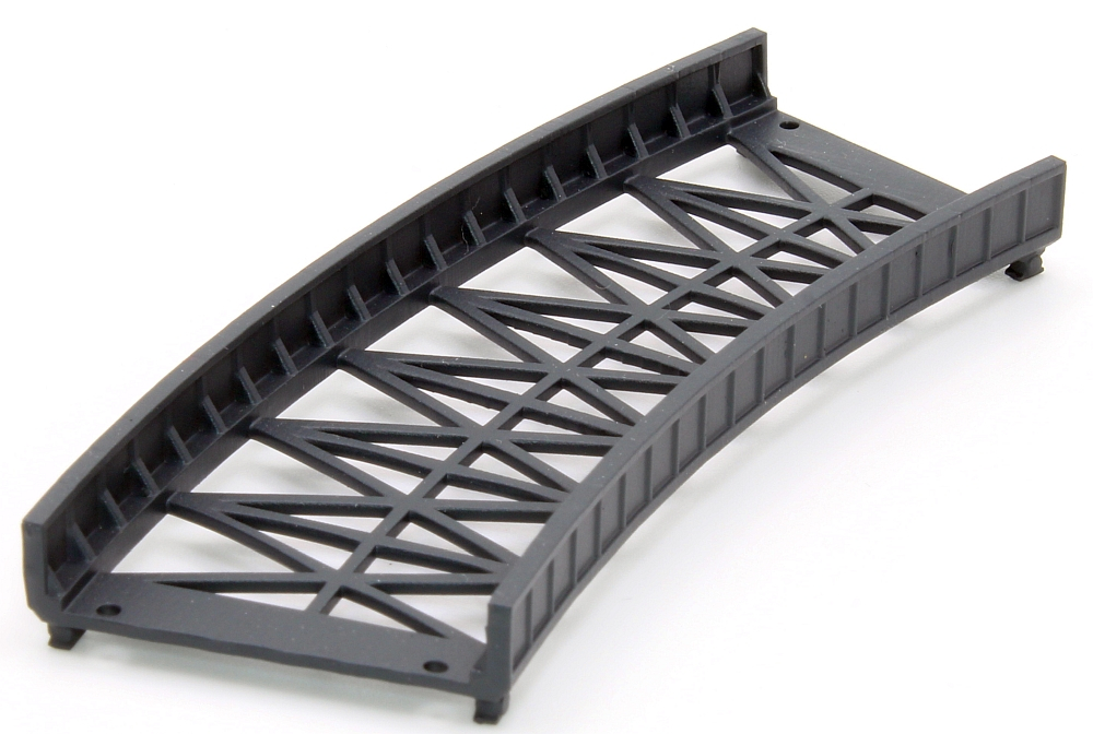Iron plate bridge R145-R157, double track