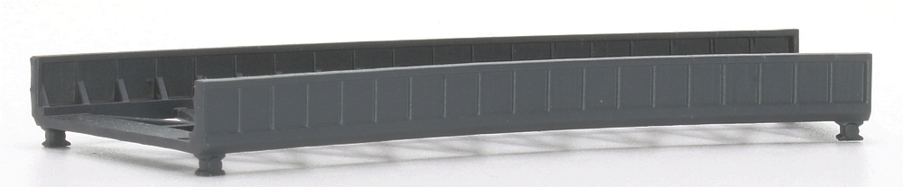 Iron plate bridge R145-R157, double track