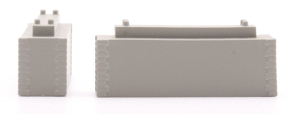 Pfeiler 10 mm zweigleisig, 2 Stück