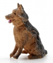 Schäferhund sitzend -0-