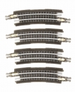 Curved Track 4x R145 mm 15°