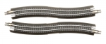S Curved Track 2x 90 mm